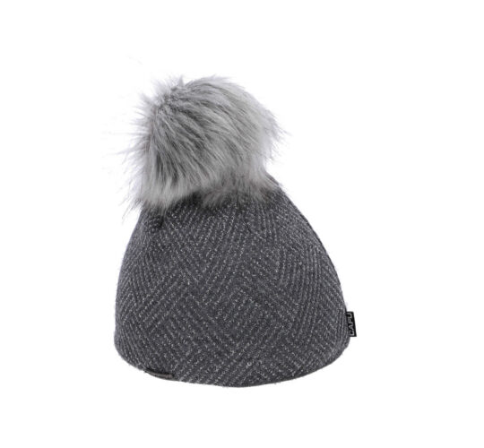 Kapa CAPU - siva, s cofom, ženska