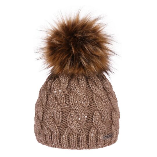 Kapa CAPU - bež, cof, ženska