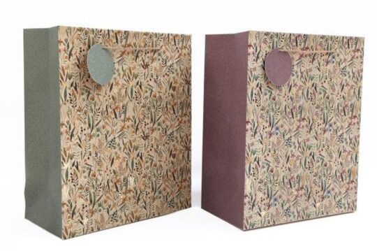 Darilna vrečka - Leaf, 26x33cm