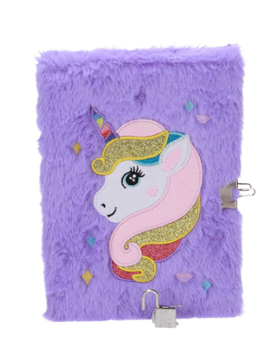 Blok SUPERSTAR pliš - A5, samorog, 80 listov