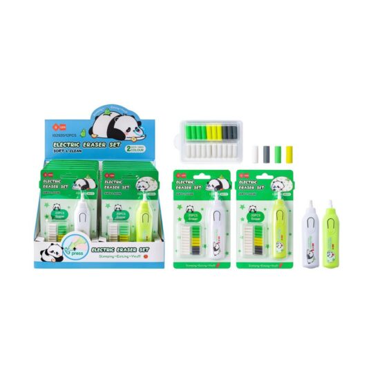 Radirka LAZY STARS - električna, panda