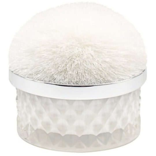 Sveča LASSER PAVEY Desire Pom Pom - bela