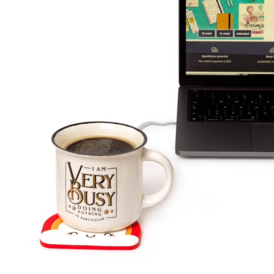 Grelec za skodelico LEGAMI Rainbow - USB