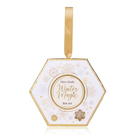 Darilni set ACCENTRA Winter Magic - sol za kopel 100 g