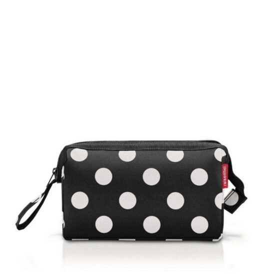 Kozmetična torbica REISENTHEL L Dots White - bela, pikčasta
