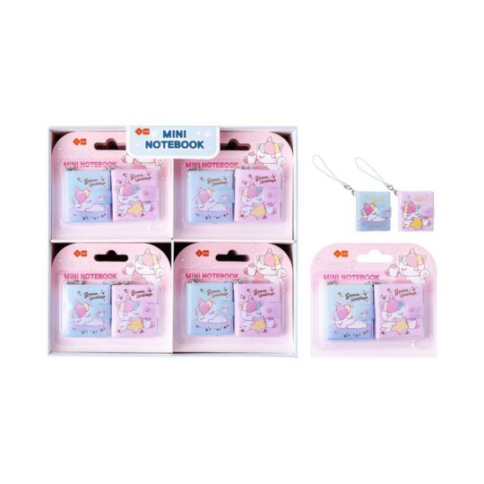 Beležka LEGAMI - Mini, Set 2 kos, 49L, Samorog Lazy Stars