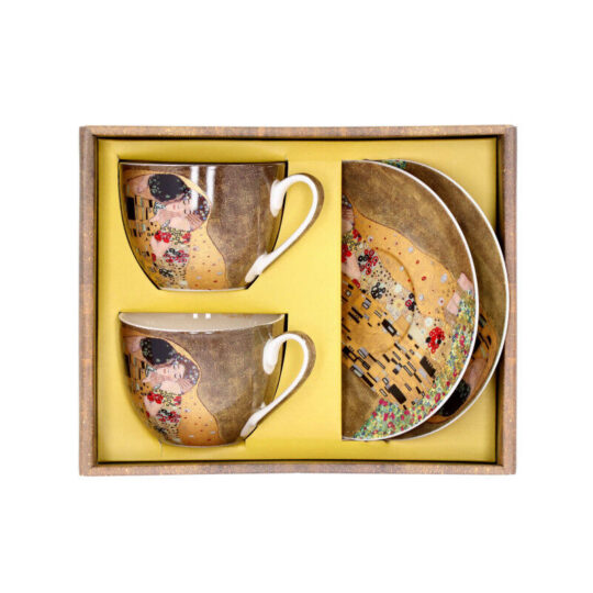 5-delni set skodelic KLIMT The Kiss - 240 ml