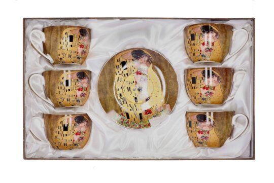 13-delni set skodelic KLIMT The Kiss - 230 ml