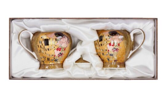3-delni set KLIMT - sladkornica in vrček za mleko