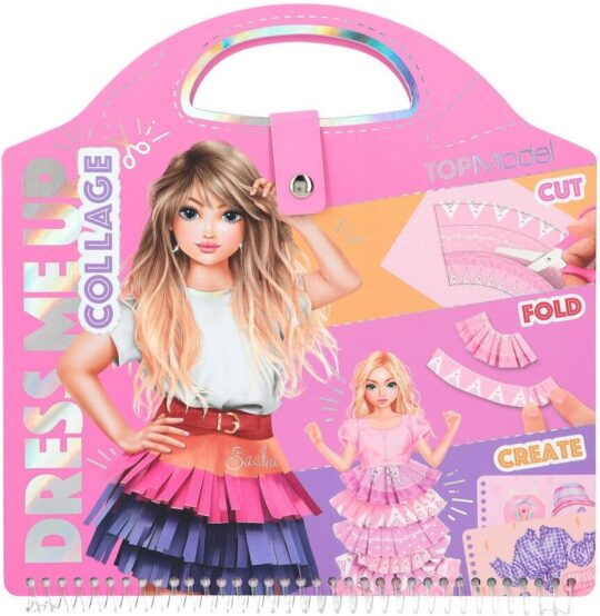 Knjiga kolaž TOP MODEL - Dress Me Up