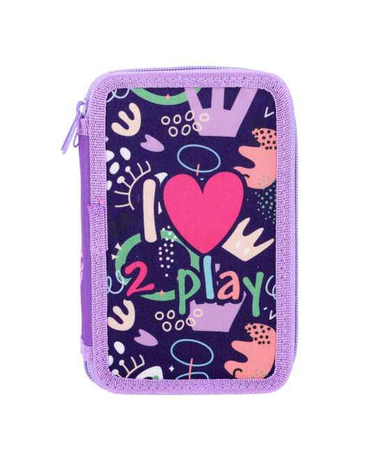 Polna peresnica ABC-123 Starter - srce, 3-zadrge, 41-delna