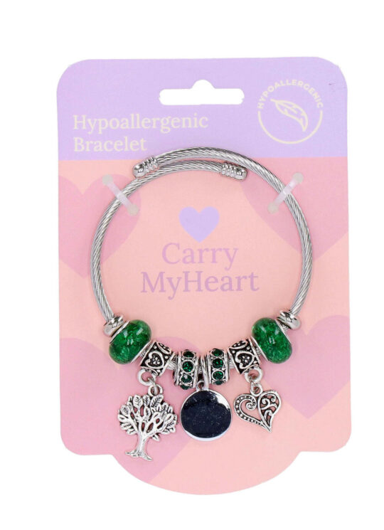 Zapestnica CARRY MY HEART Rise Above - nežna, srčna