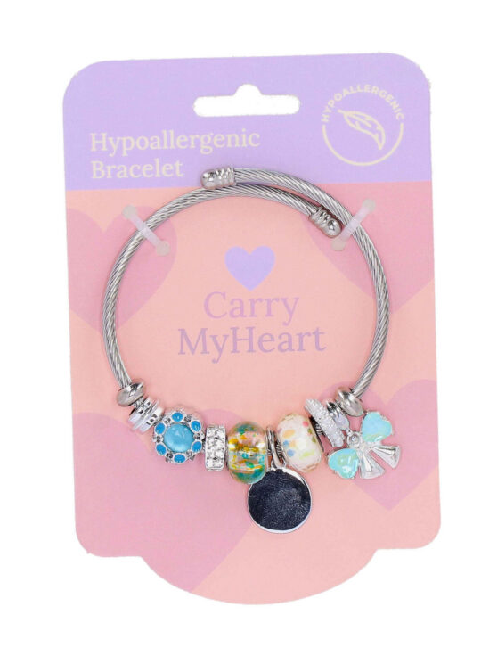 Zapestnica CARRY MY HEART Stay the Course - elegantna, srebrna