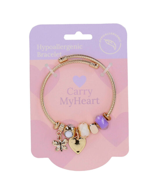 Zapestnica CARRY MY HEART sweetheart - elegantna, srebrna