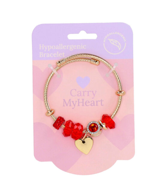 Zapestnica CARRY MY HEART Bestie - elegantna, srčna