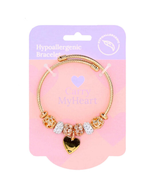 Zapestnica CARRY MY HEART Side by Side - srčkana, elegantna