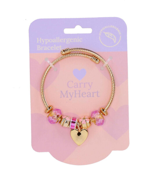 Zapestnica CARRY MY HEART All for One - elegantna, črna