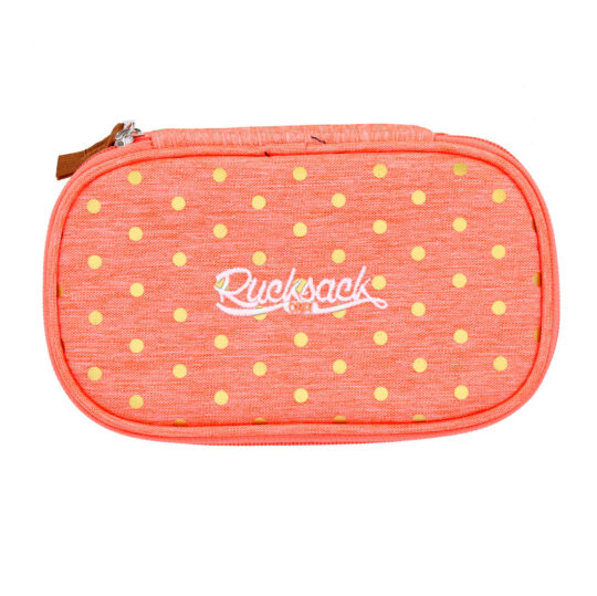 Peresnica RUCKSACK ONLY Jumbo - Apricot with Gold Foil Dots
