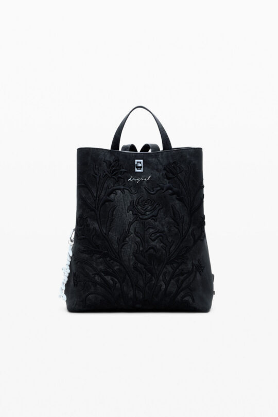 Modni nahrbtnik DESIGUAL - črn