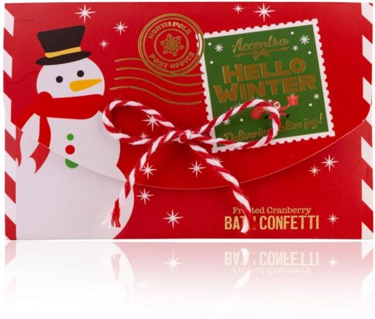 Konfeti za kopanje HELLO WINTER - v darilni ovojnici, 10 g