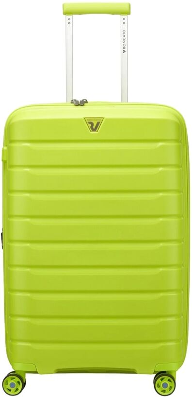 Kovček RONCATO Butterfly - cyber lime, srednji, 68×44×26/31 cm