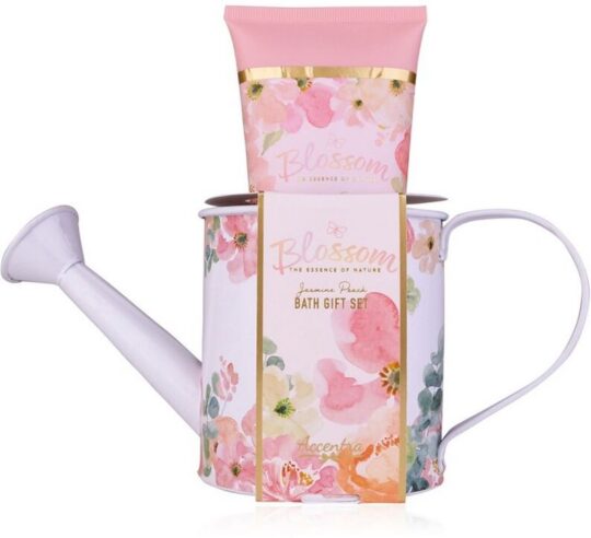 Darilni set BLOSSOM - kopanje, gel za prhanje, 200 ml v 300 ml zalivalki