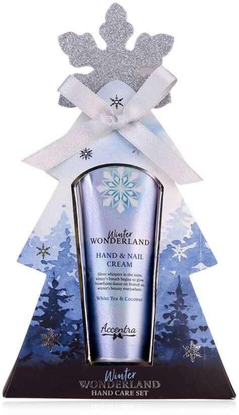 Darilni set WINTER WONDERLAND - nega rok, krema za roke 30 ml in pilica za nohte