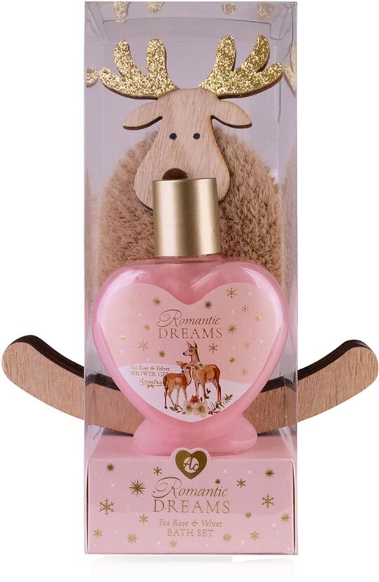 Darilni set ROMAN DREAMS - kopanje, gel za tuširanje 80 ml in okrasna figura