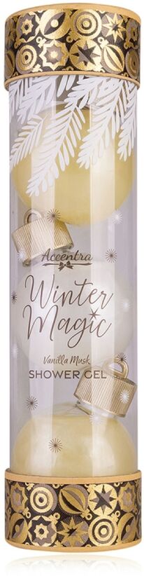Darilni set WINTER MAGIC - kopanje, 3-delni set gelov za tuširanje, 3 x 60 ml