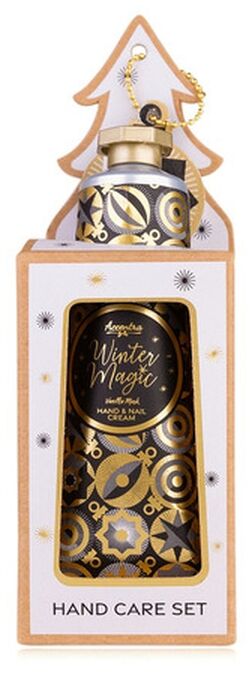 Darilni set WINTER MAGIC - nega rok, krema za roke 30 ml in pilica za nohte