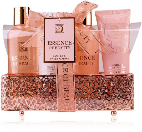 Darilni set BEAUTY - kopanje, gel 160 ml, penasta kopel 160 ml, losjon 75 ml in piling 75 ml