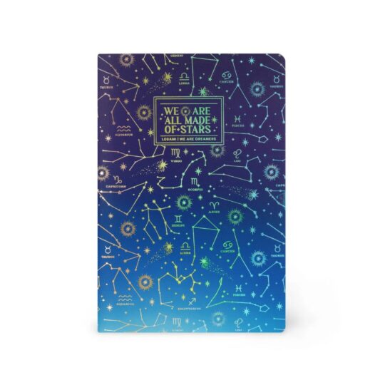 Beležka LEGAMI - A5, Srednja Črtasta, Stars