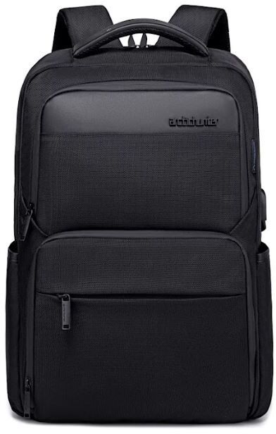 Poslovni nahrbtnik ARCTIC HUNTER - črn, 23 l, USB