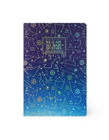 Beležka LEGAMI - B5, Velika Črtasta, Stars