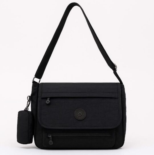 Torbica za čez ramo LS COLLECTION Dublin - črna