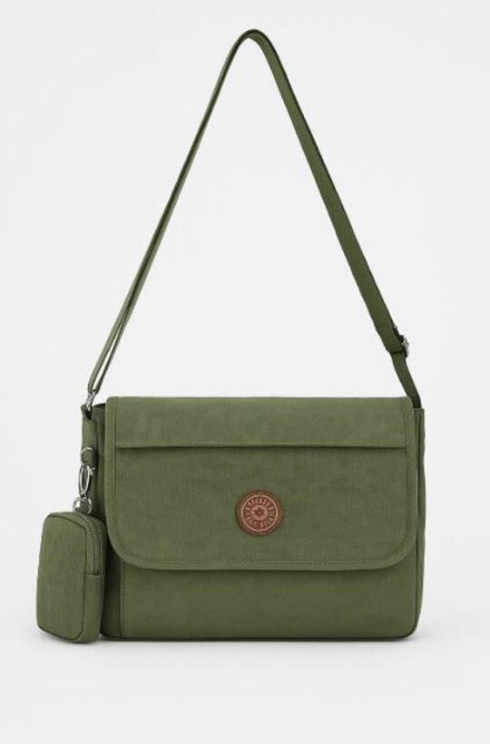 Torbica za čez ramo LS COLLECTION Dublin - zelena