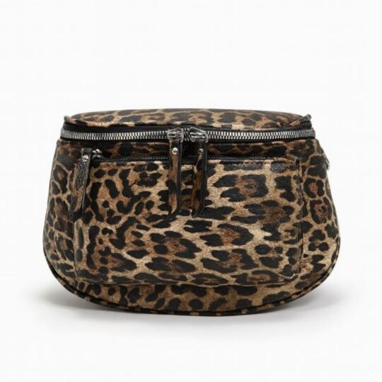 Torbica za okoli pasu LS COLLECTION Sofia - bež