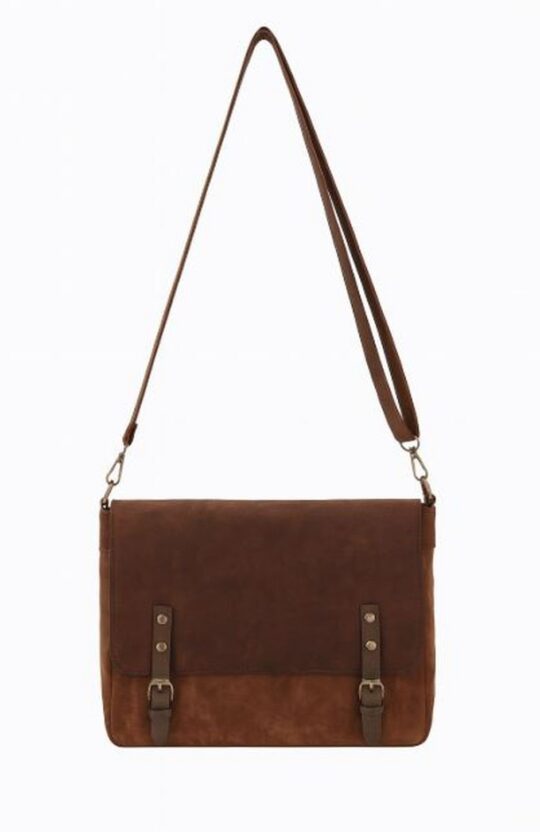 Torbica za čez ramo LS COLLECTION Sofia - rjava