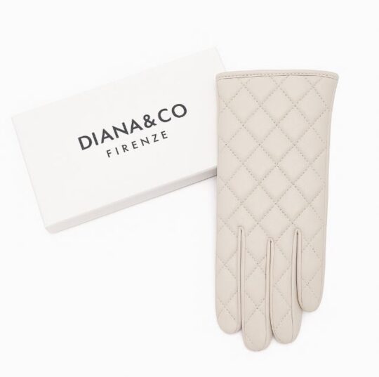 Rokavice LS COLLECTION Diana - bež, v darilni embalaži