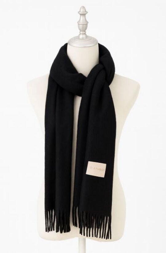 Šal LS COLLECTION Diana - črn