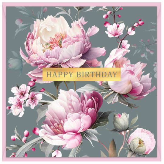 Voščilnica PARTISAN - happy birthday harmony, 1 kos