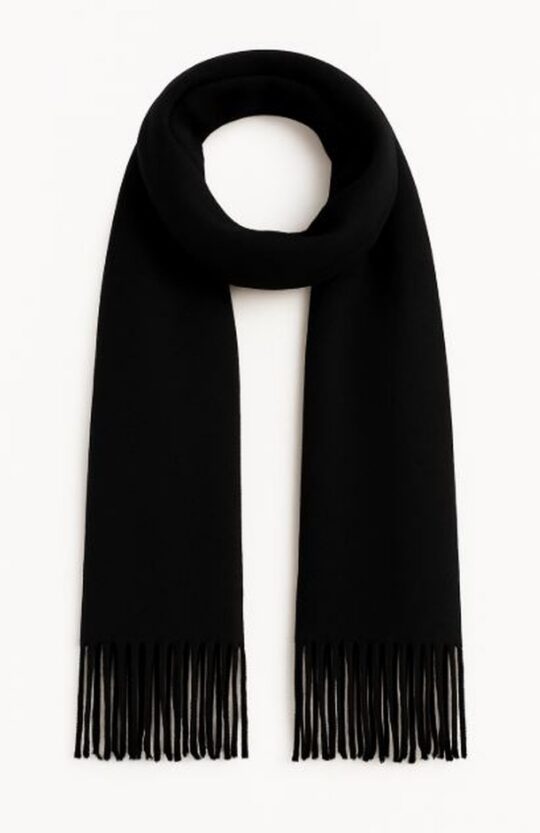 Šal LS COLLECTION Diana - črn