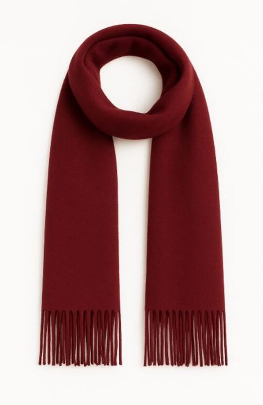 Šal LS COLLECTION Diana - bordo