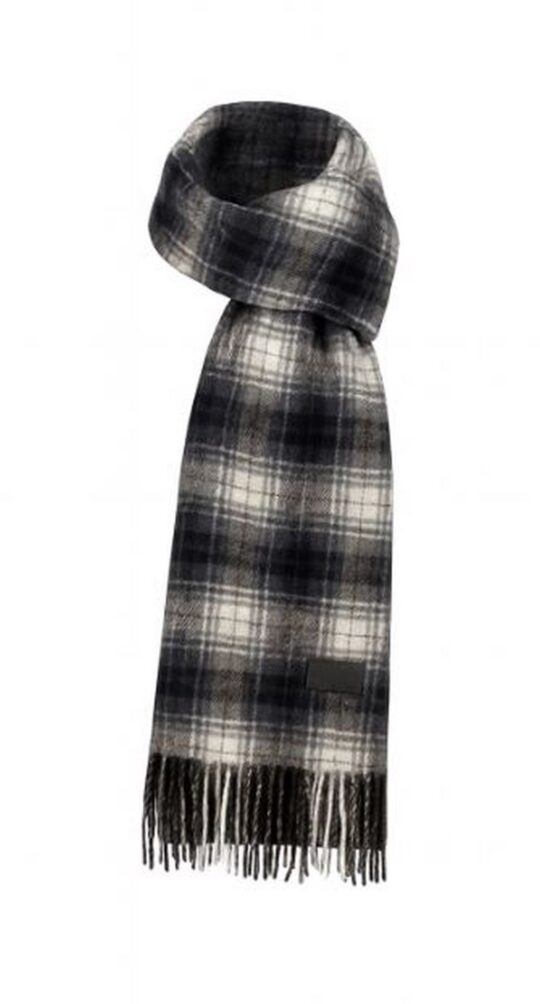 Šal LS COLLECTION Diana - črn