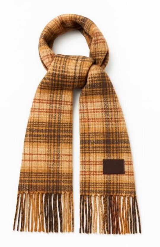 Šal LS COLLECTION Diana - rjav