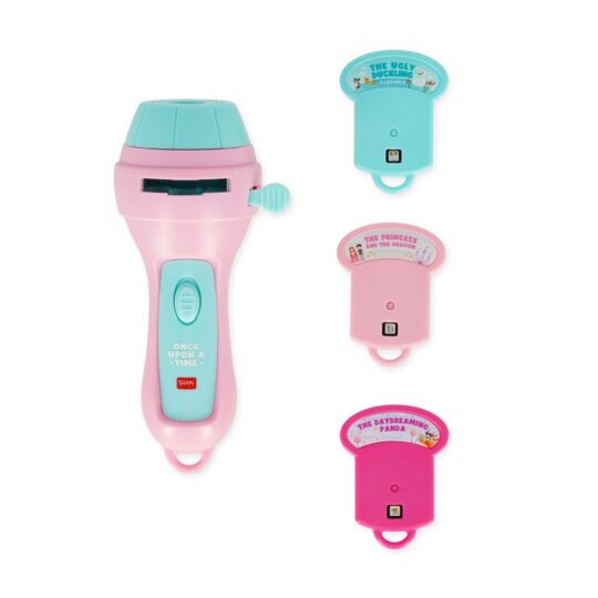 Igrača LEGAMI - ročna svetilka projektor Once Upon a Time, pink