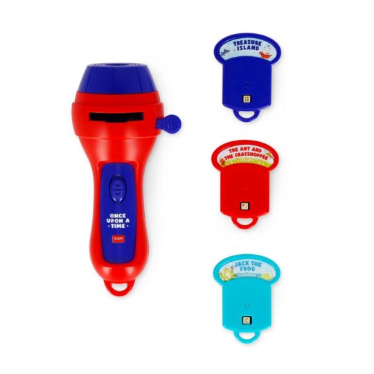 Igrača LEGAMI - ročna svetilka projektor Once Upon a Time, rdeča