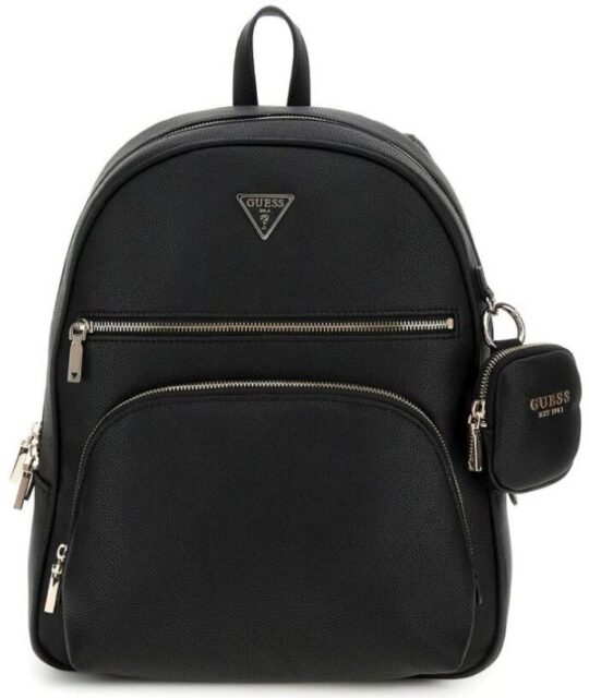 Modni nahrbtnik GUESS - črn