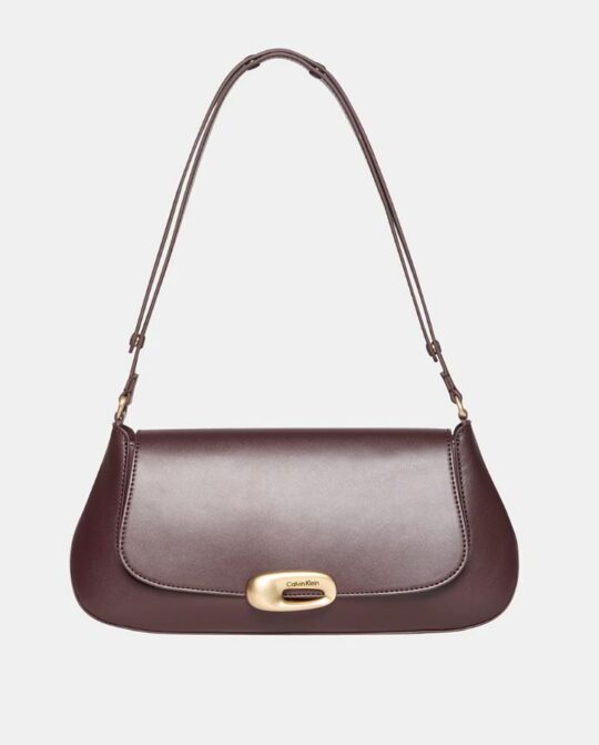 Torbica CALVIN KLEIN Hardware - rjava, basic