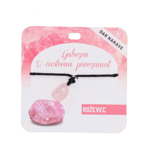 Obesek Roževec Zdravje - poldragi kamen